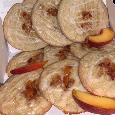 Peach Cobbler Cookies (6)