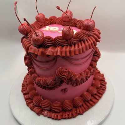 6 Inch Heart Cake
