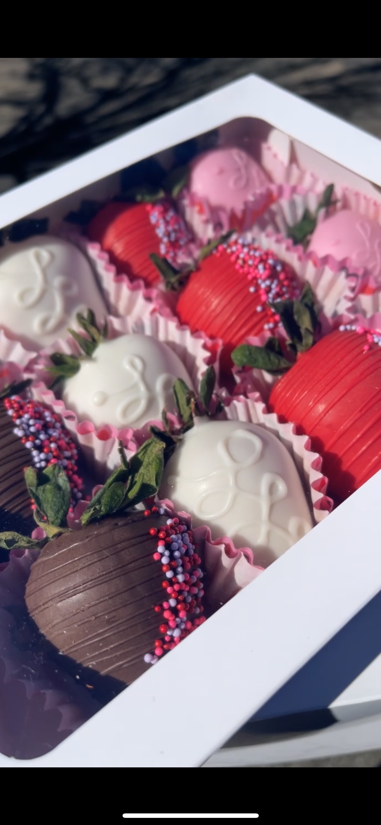 Valentine Strawberries 
