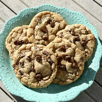 Chocolate Chip Sourdough Cookies
