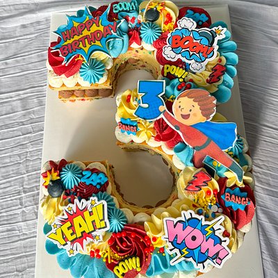 Number Cakes - Single Number