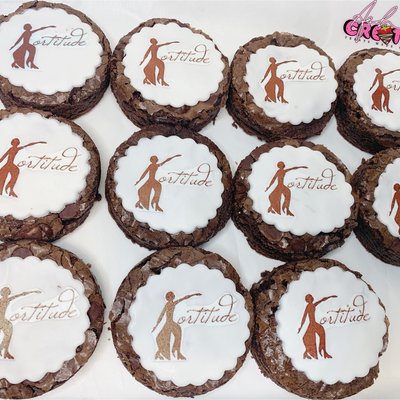 Dozen Custom Brownies 