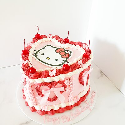 8 Inch Heart Cake