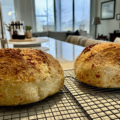 Cheddar & Onion Sourdough 