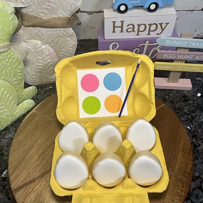 Easter PYO 6 Count Egg Carton 