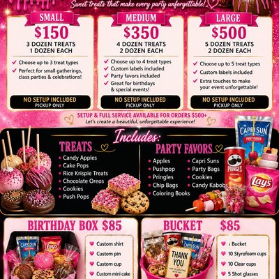 Medium Party Package 