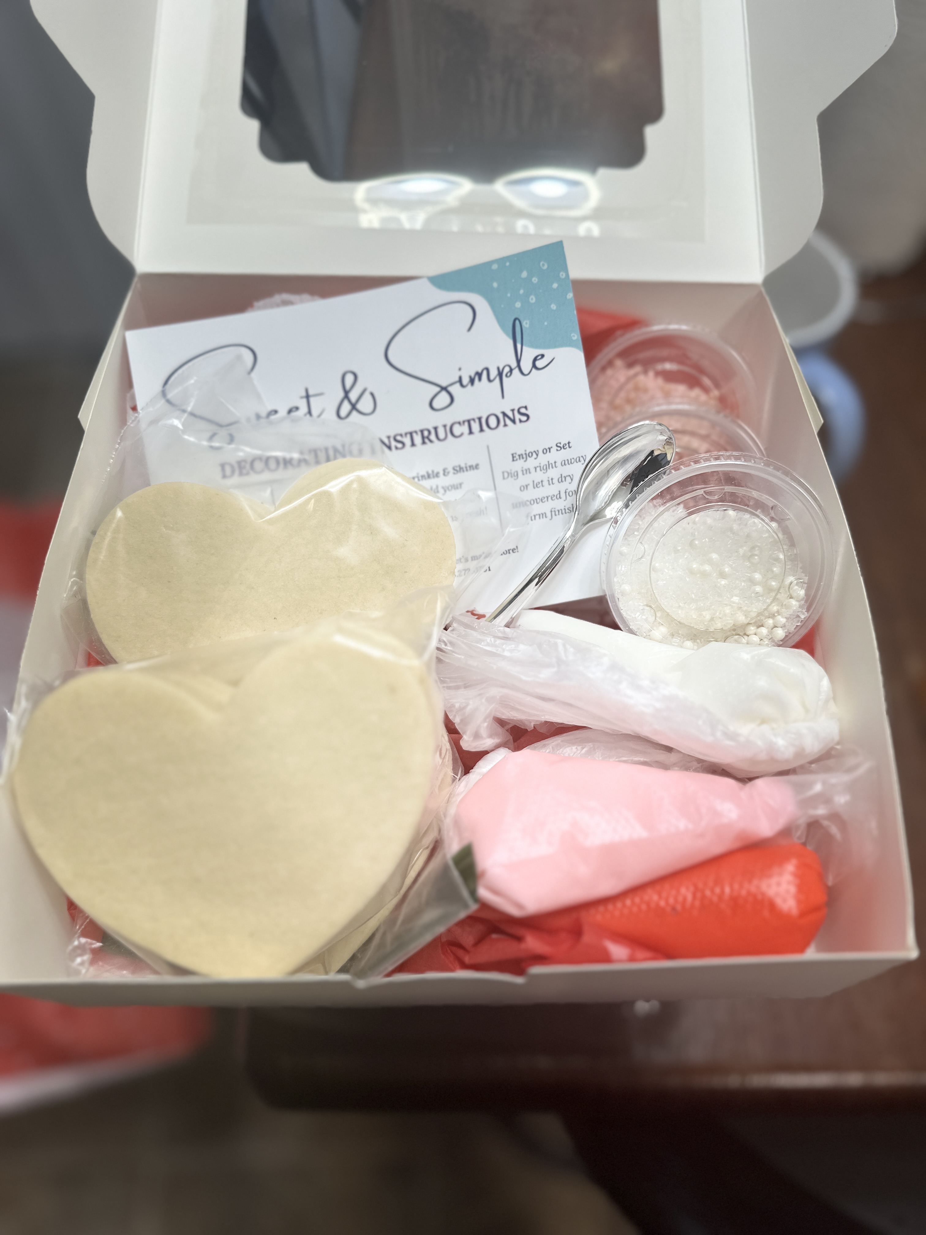 Valentines Hearts Cookie Kit