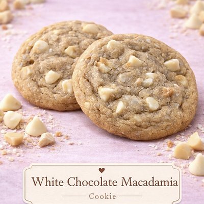 White Chocolate Macadamia Cookie