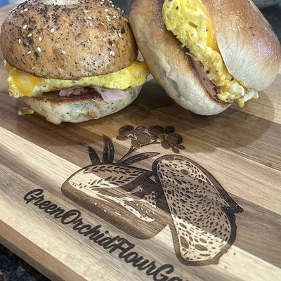 Everything Sourdough Bagels
