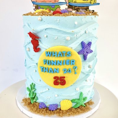 6in Round Cake (feeds 20-25)