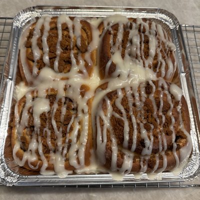 Pumpkin Pie Rolls 4 Ct