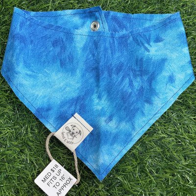 Medium Blue Tie-Dye