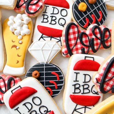  I Do BBQ Cookie