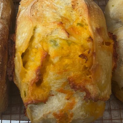 Cheddar Jalapeno Sourdough 