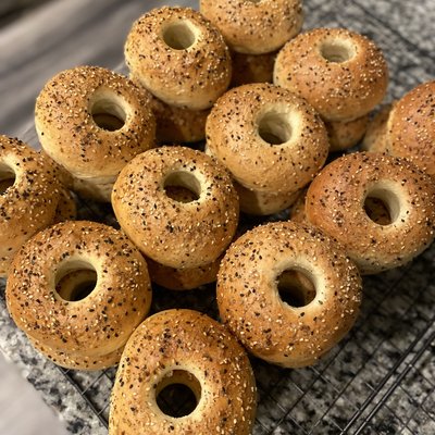 Sourdough Everything Bagel