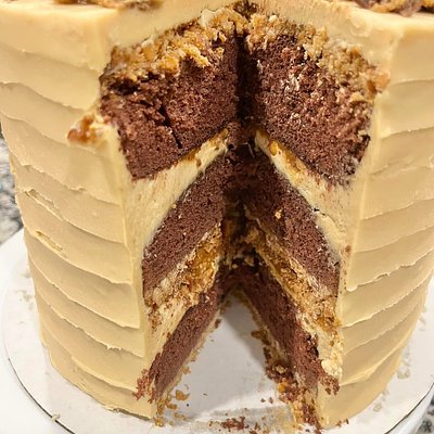 Peanut Butter Pie Cake