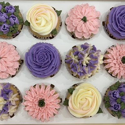 Floral Cupcakes