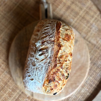 Jalapeño Cheddar Sourdough Loaf