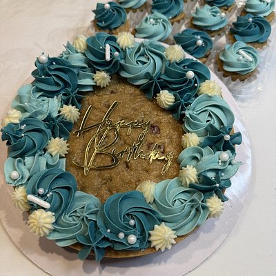 8” Round Cookie Cake (single Stack)