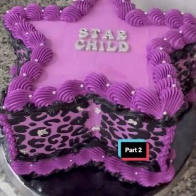 8 Inch Star Cake
