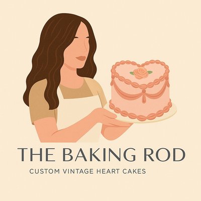 Custom Heart Cakes 