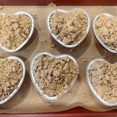 Heart Shaped Mini Cobblers