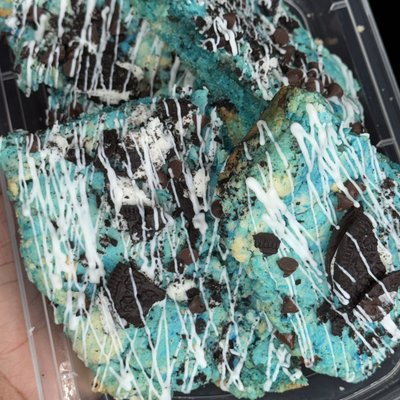 Cookie Monster Brownies