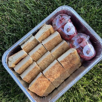 Churro Cheesecake Party Tray