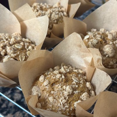 Pumpkin Streusel Muffins (Singles Or 3 Mini)