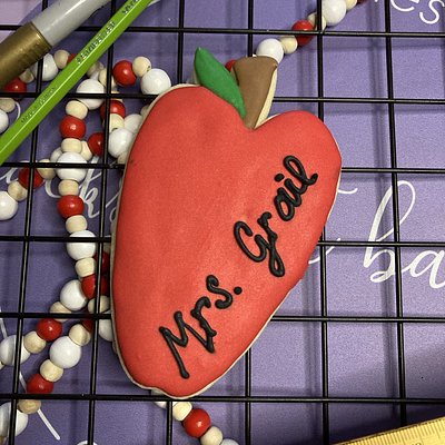 Individual Teacher Cookies