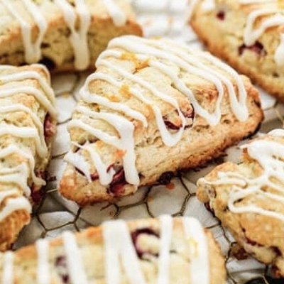 Cranberry Orange Scones
