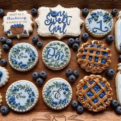 Sweet One Blueberry Birthday
