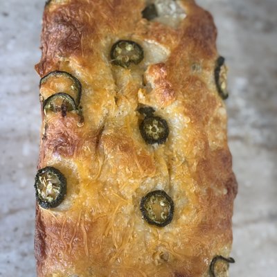 Jalapeno Cheddar Sourdough Sandwich Loaf