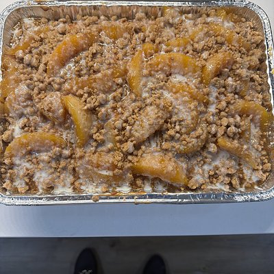 Peach Cobbler Cake