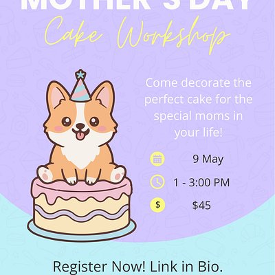 Mother’s Day Cake Class