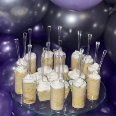 Tres Leches Mini Desserts Cups