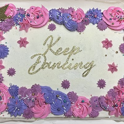 2-layered Celebration Sheet Cake