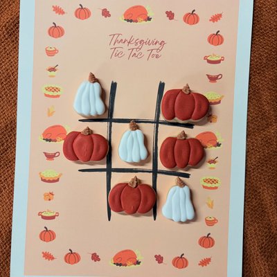 Thanksgiving Tic Tac Toe
