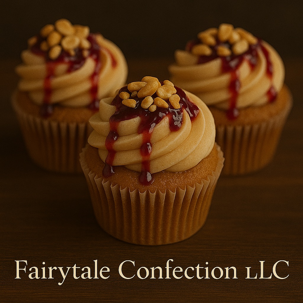 PB&J Cupcakes 