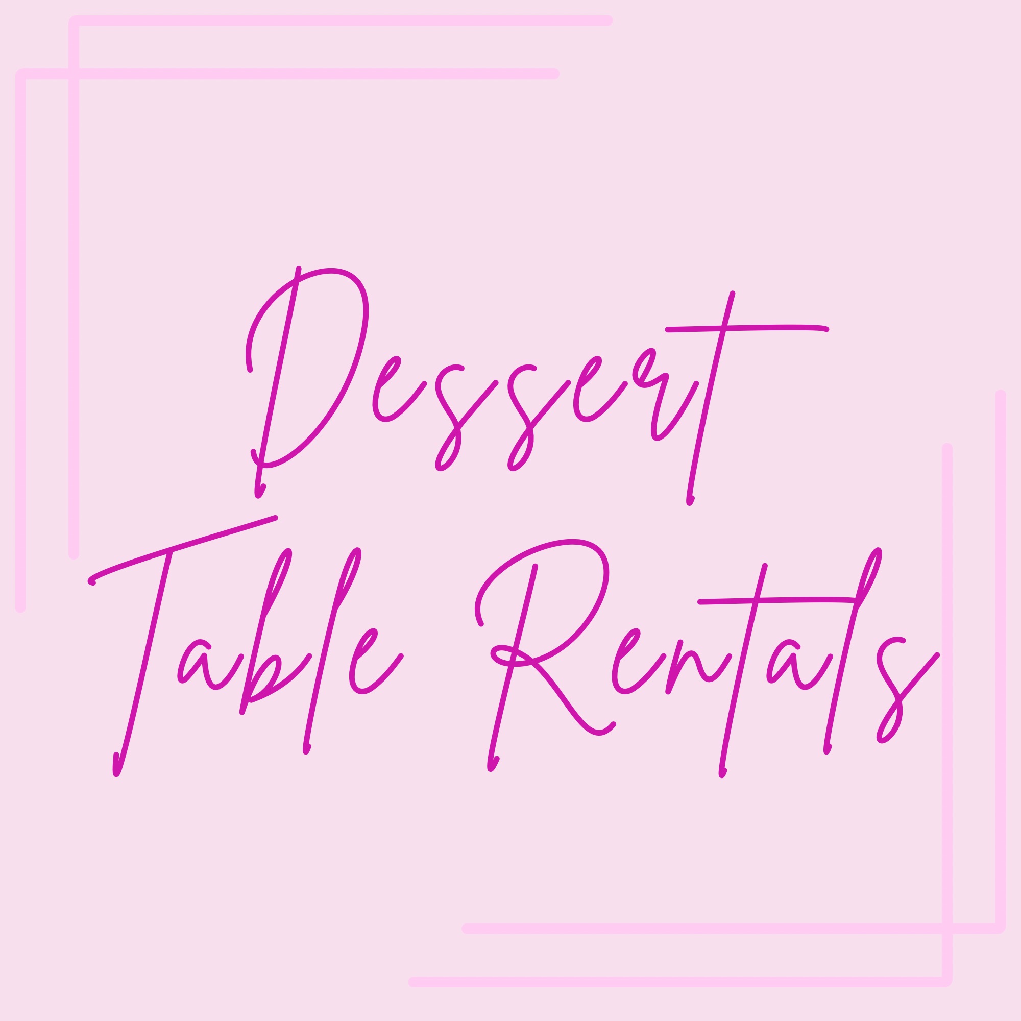Dessert Table Rentals 