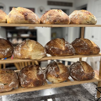 Garlic Rosemary Sourdough