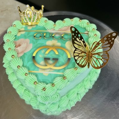 6in Designer Theme Cake (1 layer)