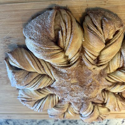 Sourdough Cinnamon Star Bread