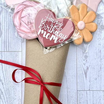 Floral Bouquet (5+ Cookies) 