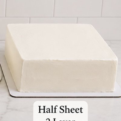 Half Sheet Cake (13x18)