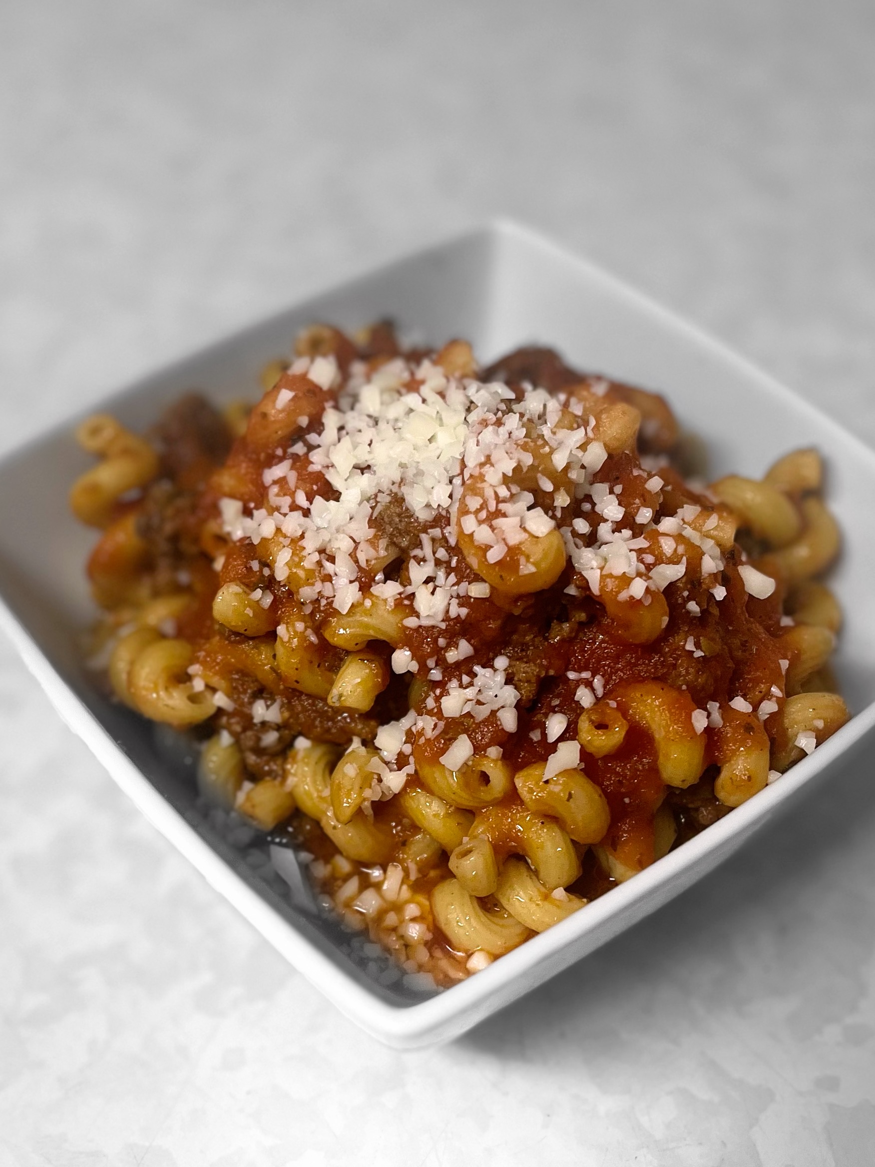 Meaty Marinara Pasta Entree