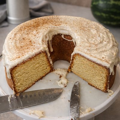 Egg Nog Poundcake