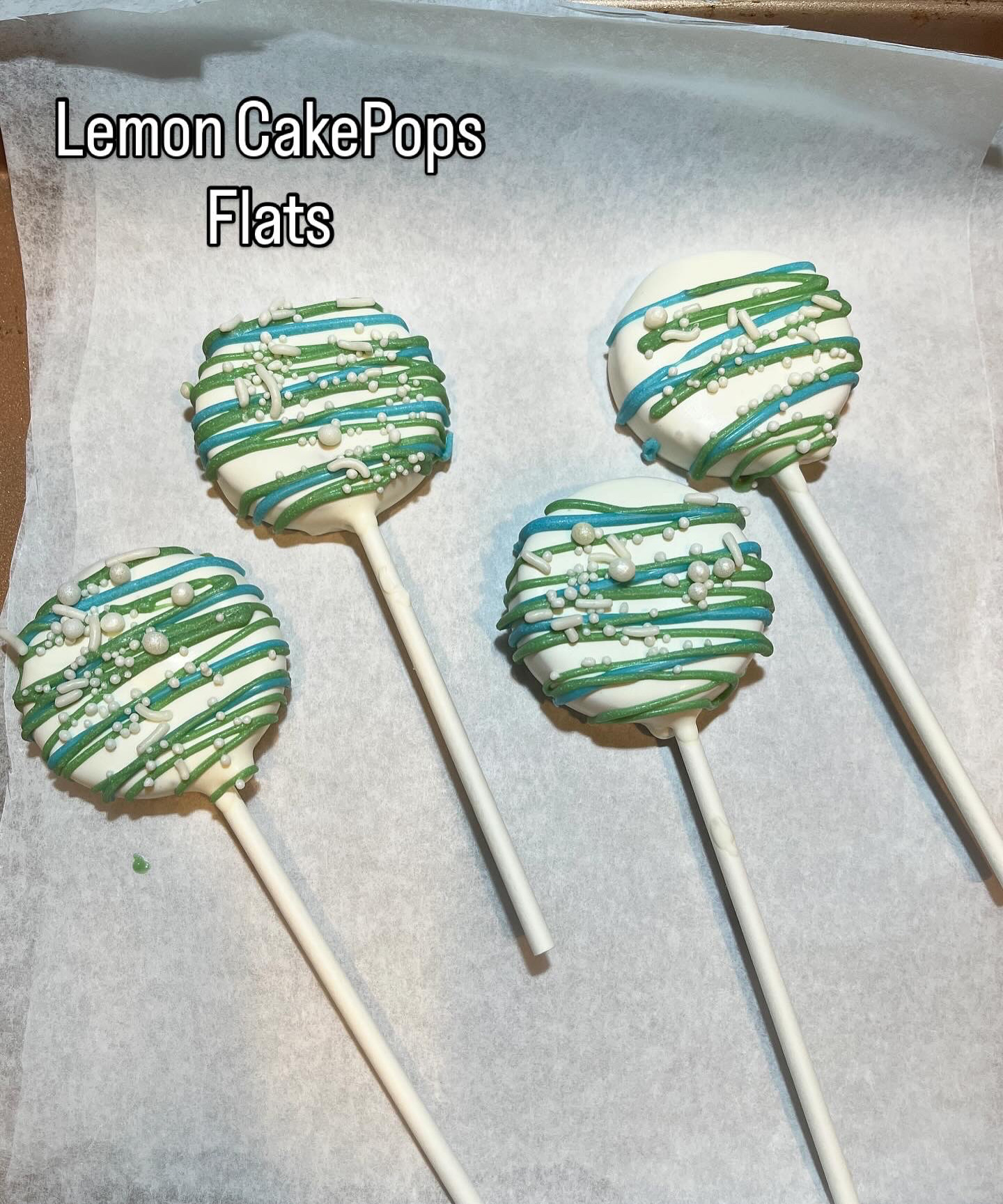 Lemon Bar CakePops 