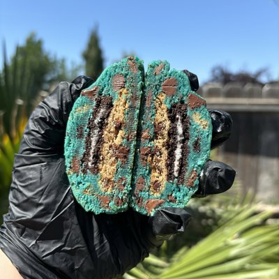 Blue Monster Chunky Cookies