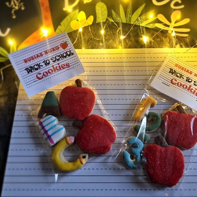 Mini Pack Of Back To School Cookies (5 Pack)